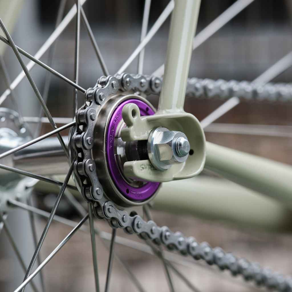 WHITE INDUSTRIES* eno single freewheel (purple) - BLUE LUG GLOBAL