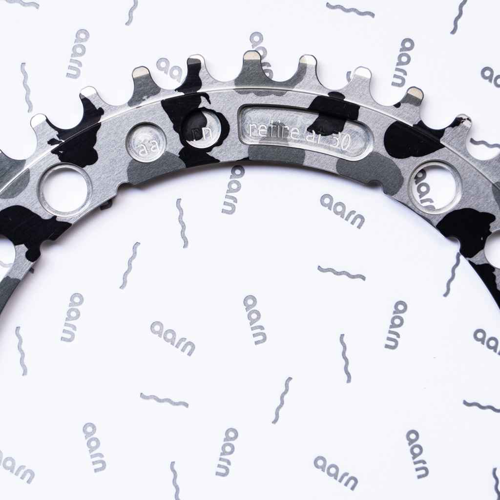 AARN* track chainring 43T (camo) - BLUE LUG GLOBAL ONLINE STORE