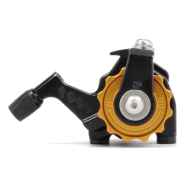 PAUL* klamper flat mount disc calliper (silver/orange) - BLUE LUG