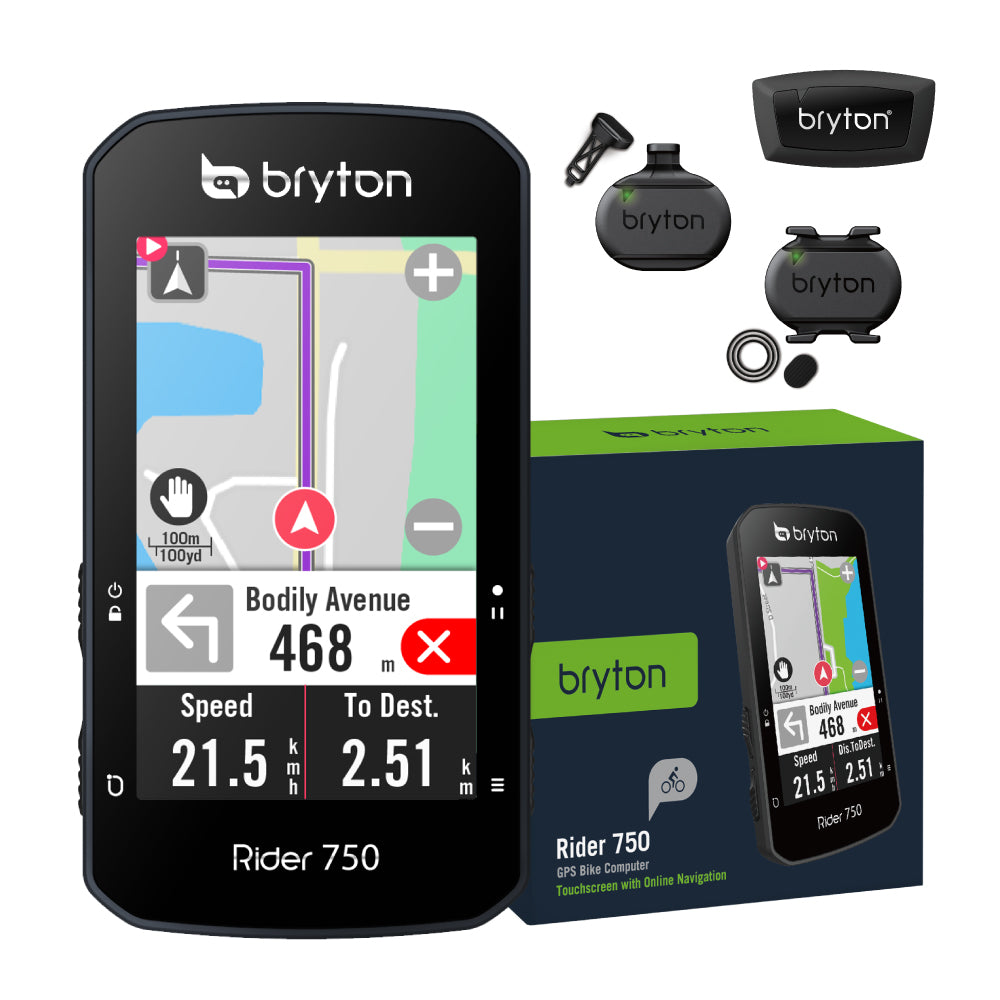 bryton rider 750 本体 動作確認済み 純正マウント付き Bryton Rider