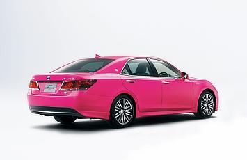 TOYOTA、クラウンにピンクの特別仕様車“ReBORN PINK”を設定 | トヨタ