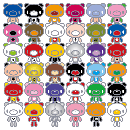 つるしぐま - チャッXCHARACTER - 【GLOOMY公式サイト】いたずらぐまの