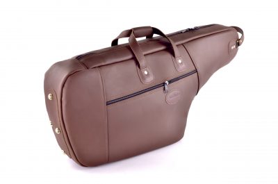 Double Sax Case with Oversized Outside Pocket - Tenor/Soprano