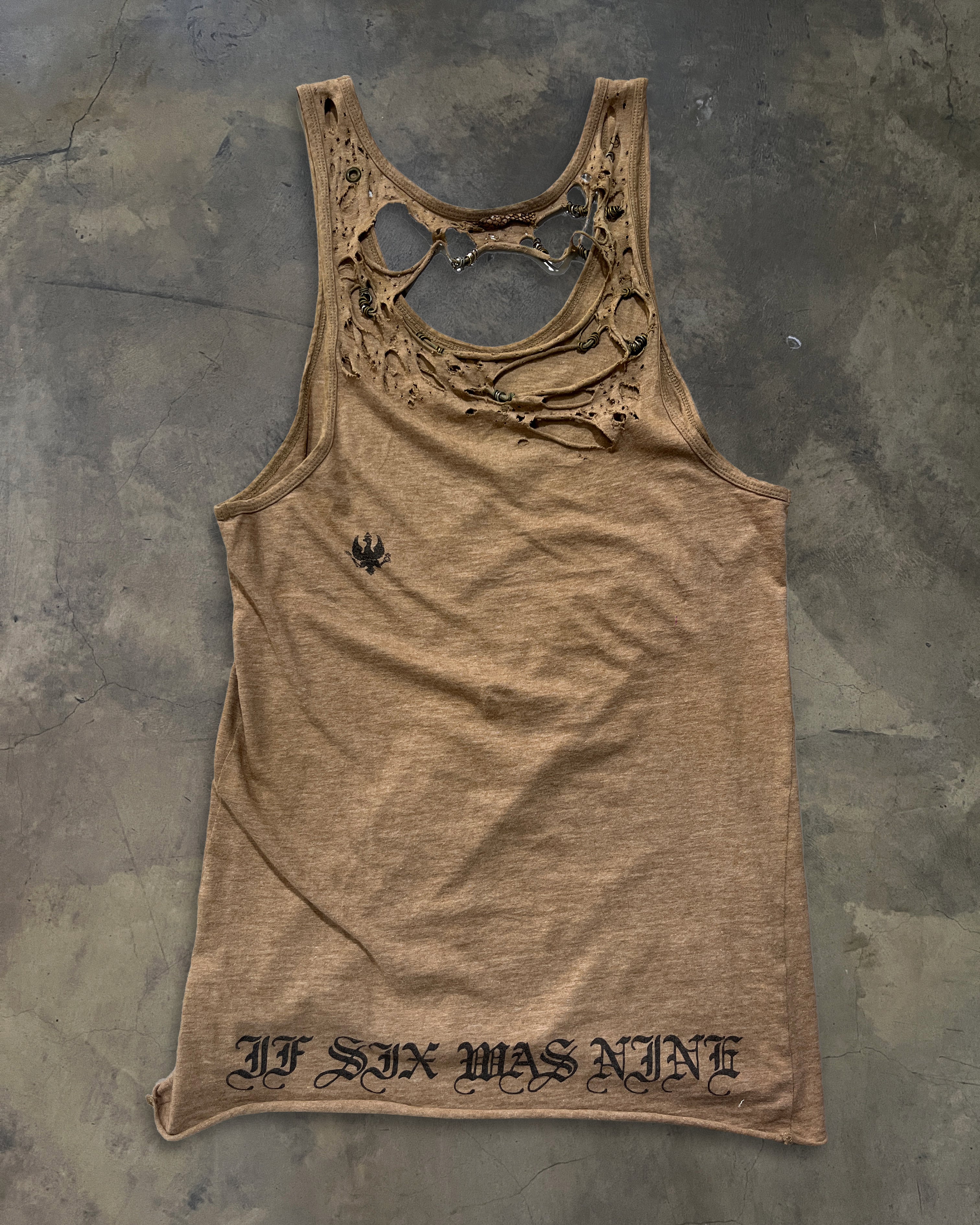 IFSIXWASNINE THRASHED MUDMAX TANK TOP – glam archive