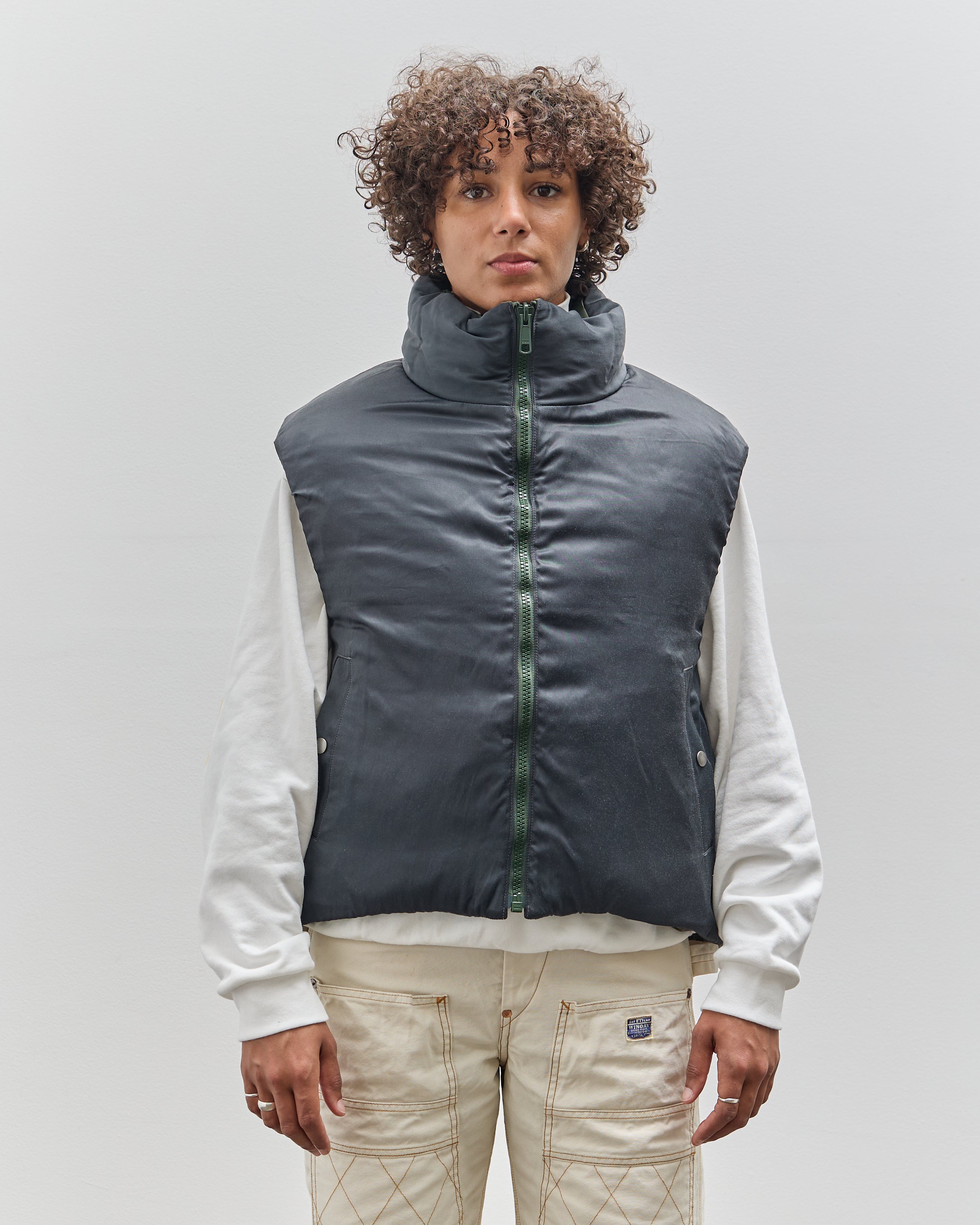 KAJA NYLON MONOFILA RIPSTOP DOWN VEST 【公式通販】