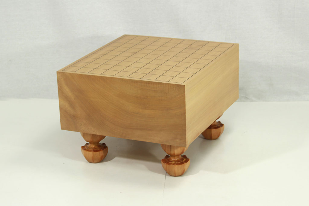本桂将棋盤50号板目 脚付
