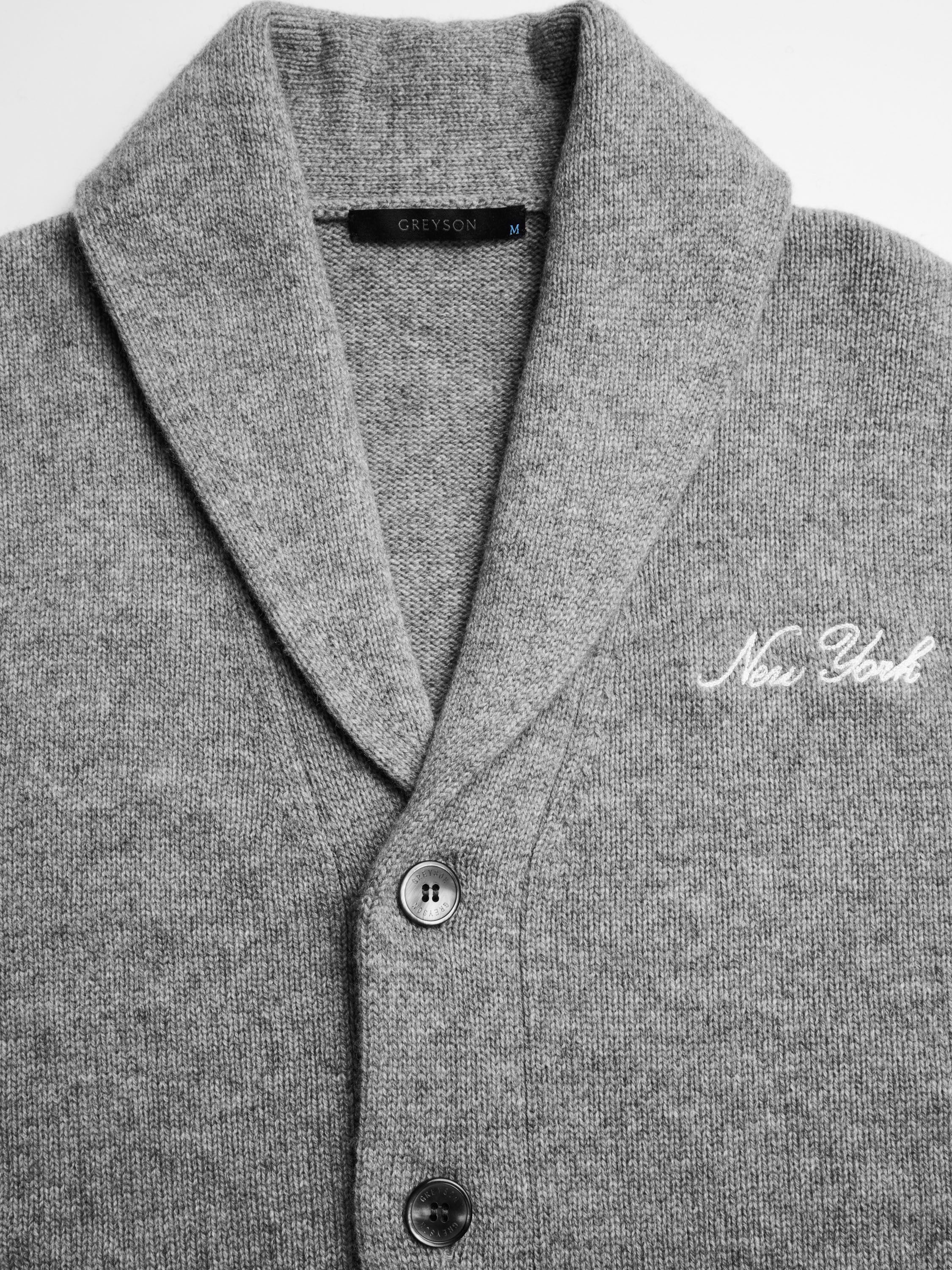 Mens New York Giants Ottawa Shawl Cardigan | Greyson Clothiers