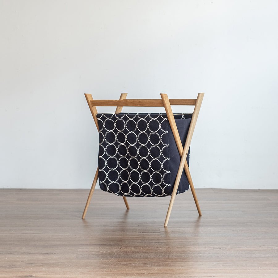 kilta magazine rack（tambourine indigo）マガジンラック オーク