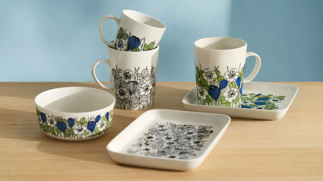 ARABIA アラビア「クロッカス」の復刻版が国内でも登場！