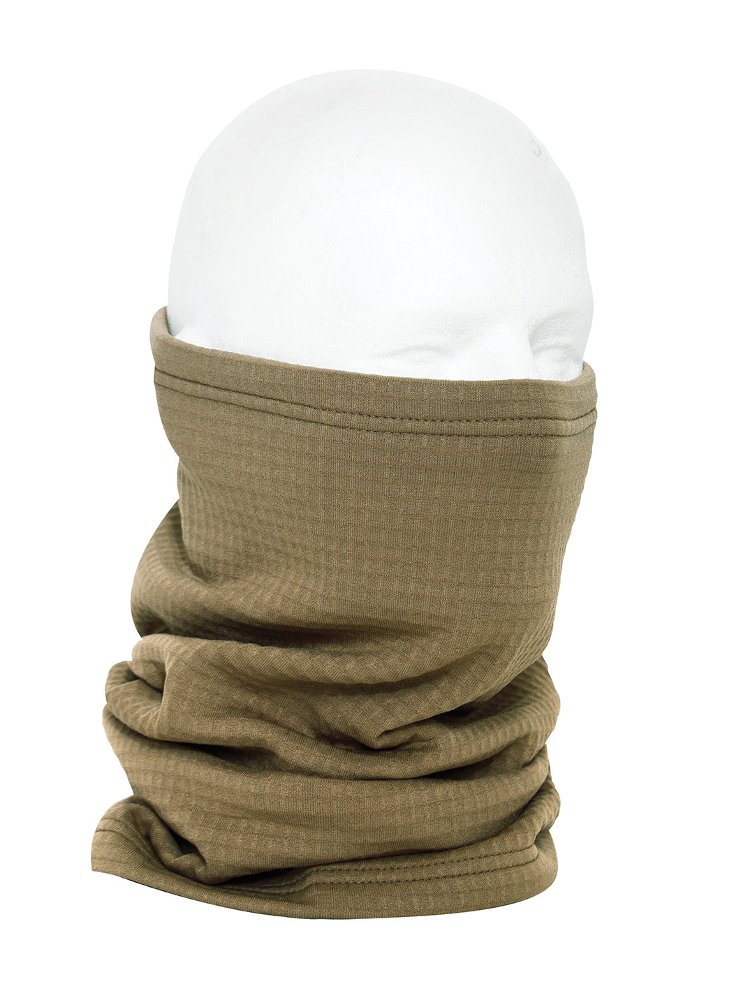 AR 670-1 Coyote Brown ECWCS Grid Fleece Neck Gaiter Gen III (Level