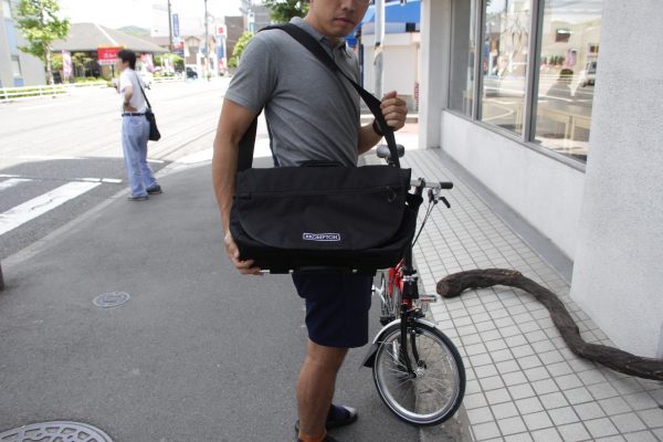便利さを倍にするフロントバッグ、ブロンプトンのSバッグの紹介です