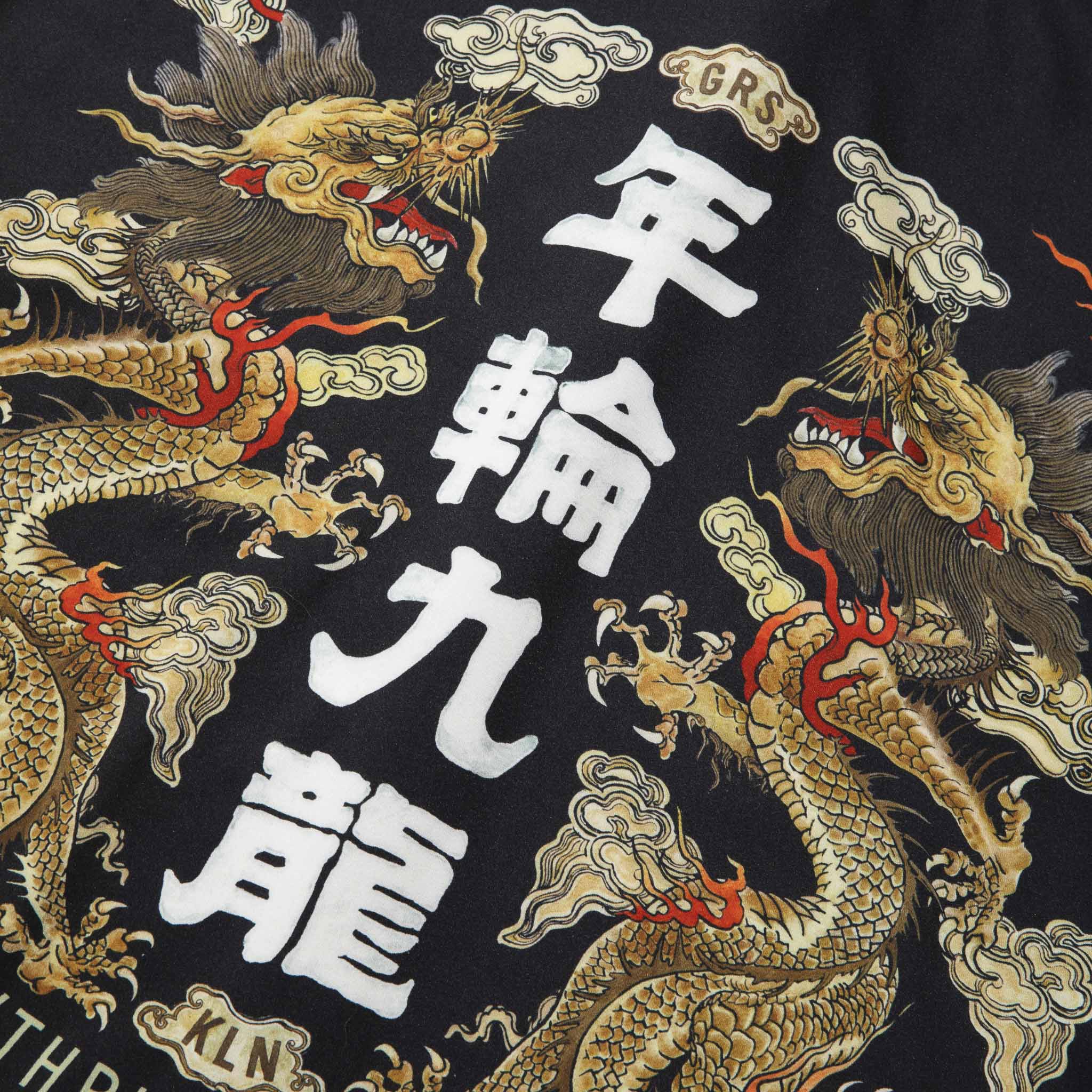 Kowloon Double Dragon Overprint Shirt – GrowthRing & Supply Co.