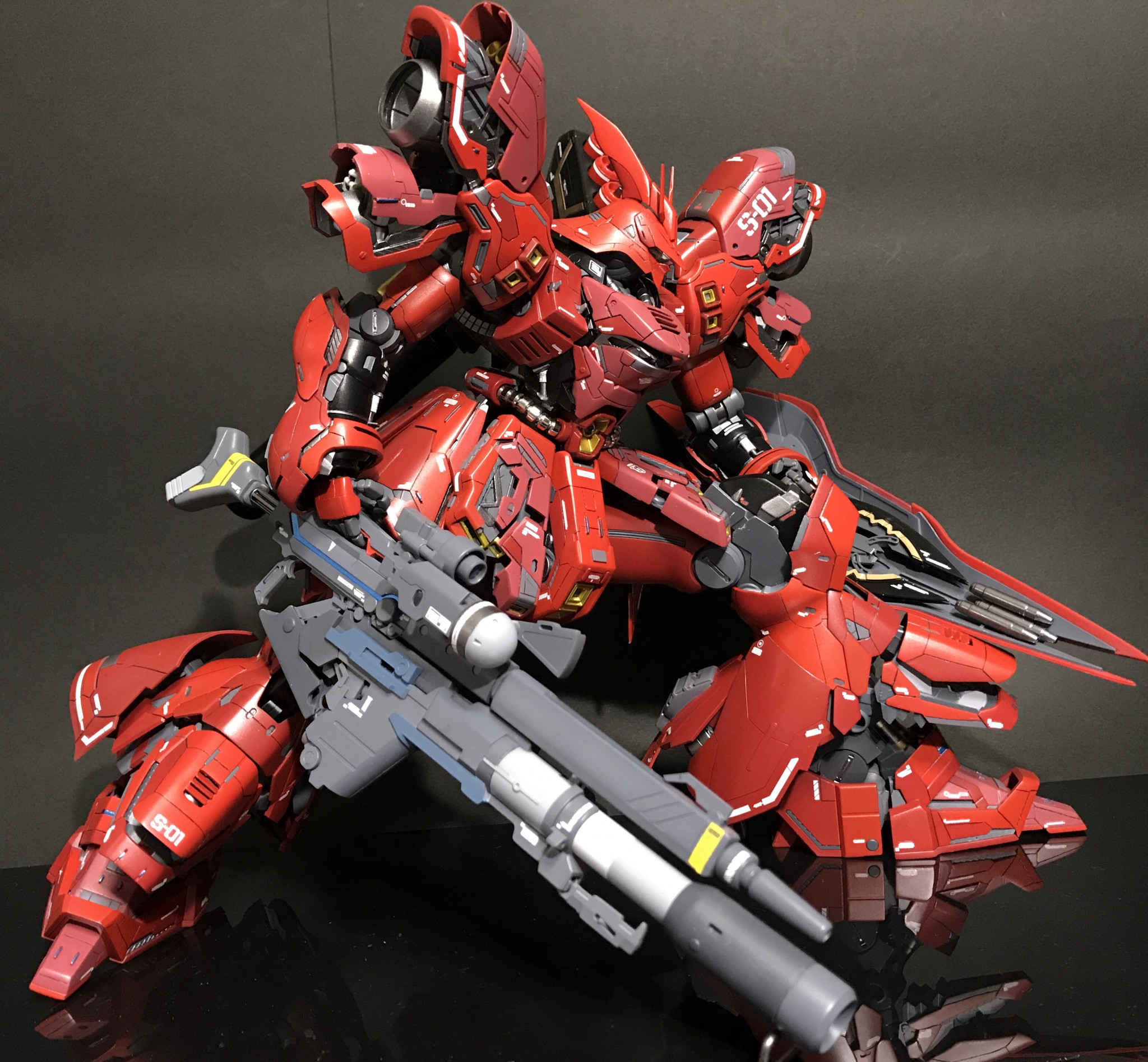 徹底改修 MG SAZABI ver.ka｜ヤマネコさんのガンプラ作品｜GUNSTA