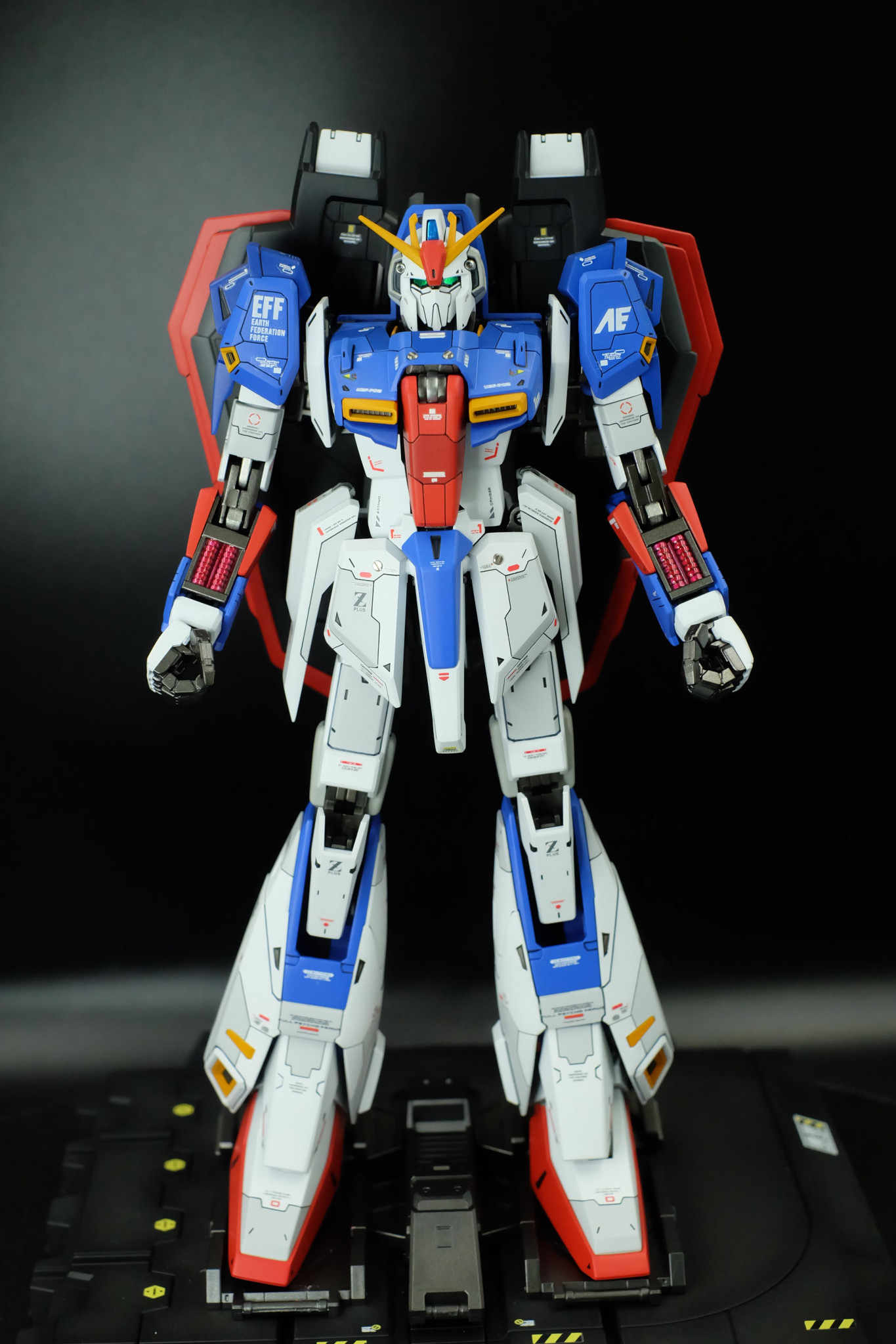 MG(マスターグレード) MSZ-006 ゼータガンダム Zガンダム 全塗装 完成