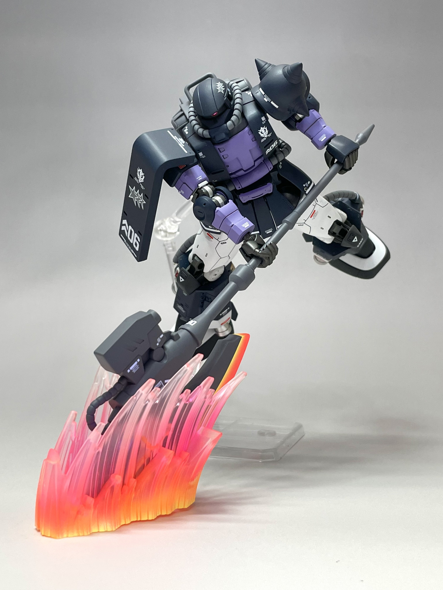 HG MS-06R-1A オルテガ専用高機動型ザクII｜ステテコさんのガンプラ