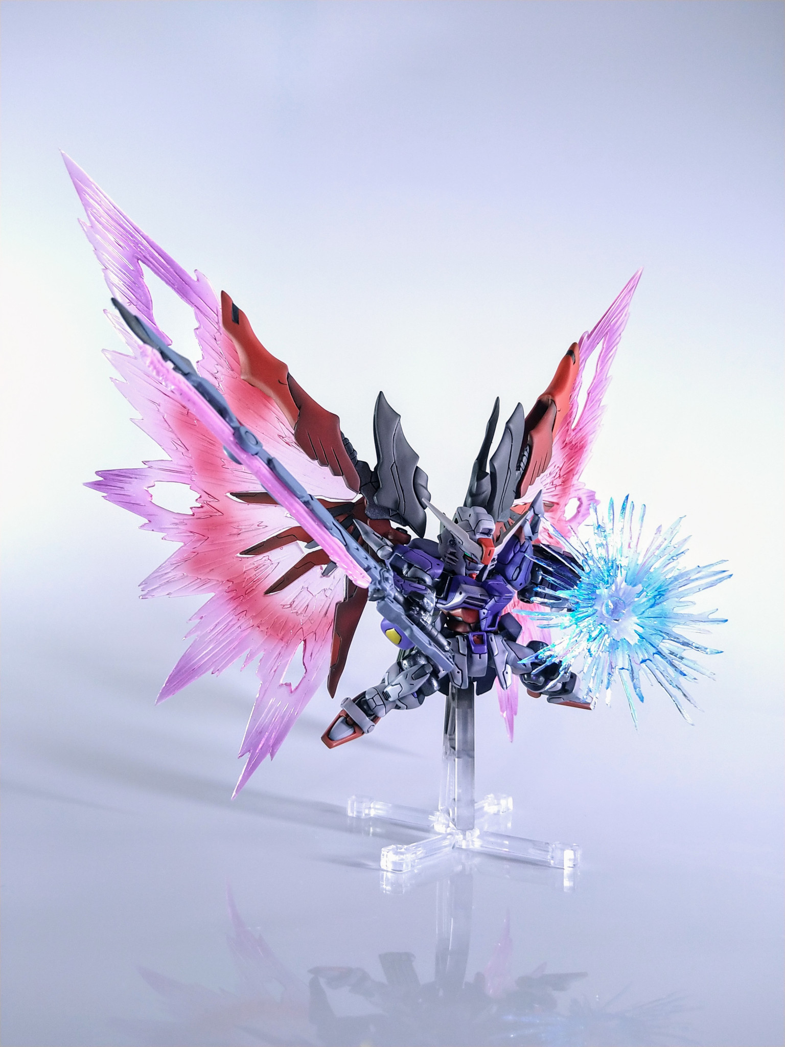 デスティニーガンダムSPECⅡ SOULRED VER モビルスーツアンサンブル