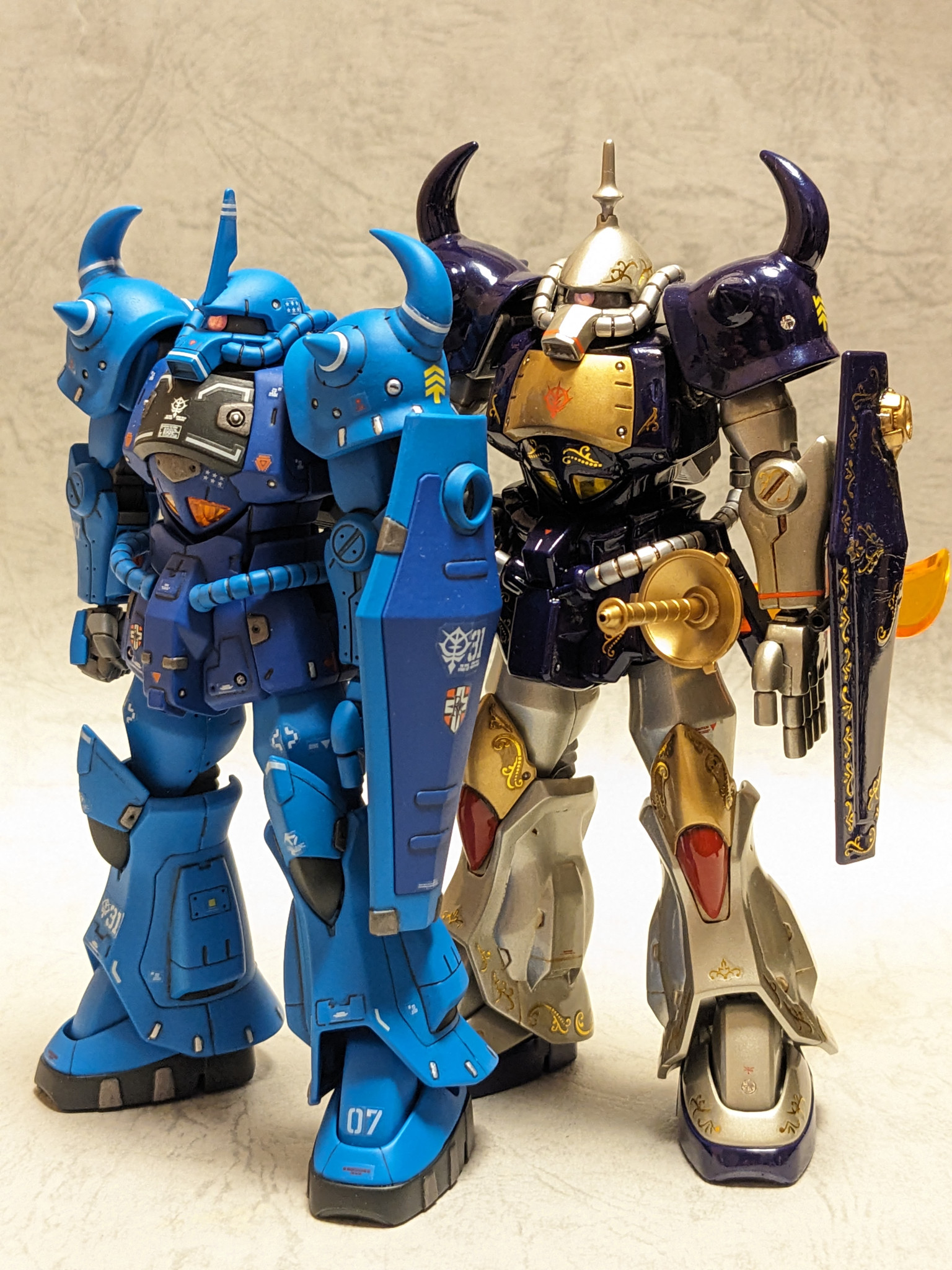 MS-07B マ・クベ専用グフ｜hongusiさんのガンプラ作品｜GUNSTA（ガンスタ）