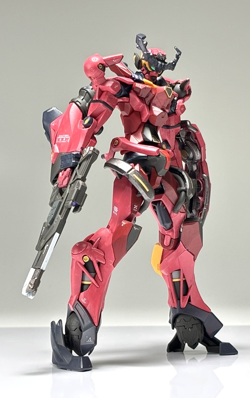 赤いガンダム・クアックス｜gpo144さんのガンプラ作品｜GUNSTA（ガンスタ）