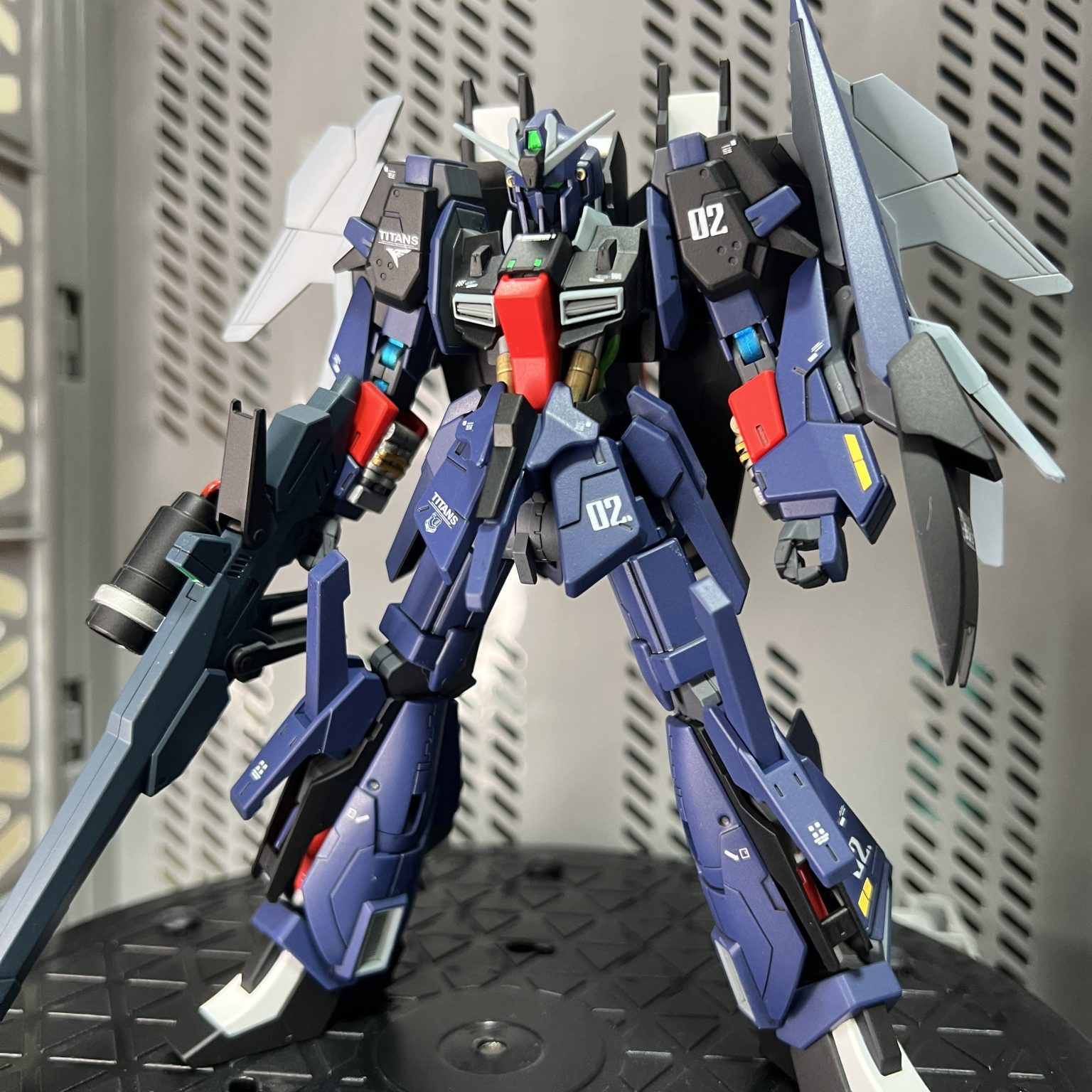 ライトニングZガンダム ティターンズ仕様｜真樹京介さんのガンプラ作品
