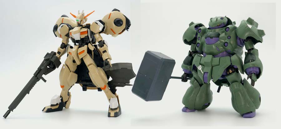 ガンプラ】1/100 ガンダムグシオン/ガンダムグシオンリベイク レビュー