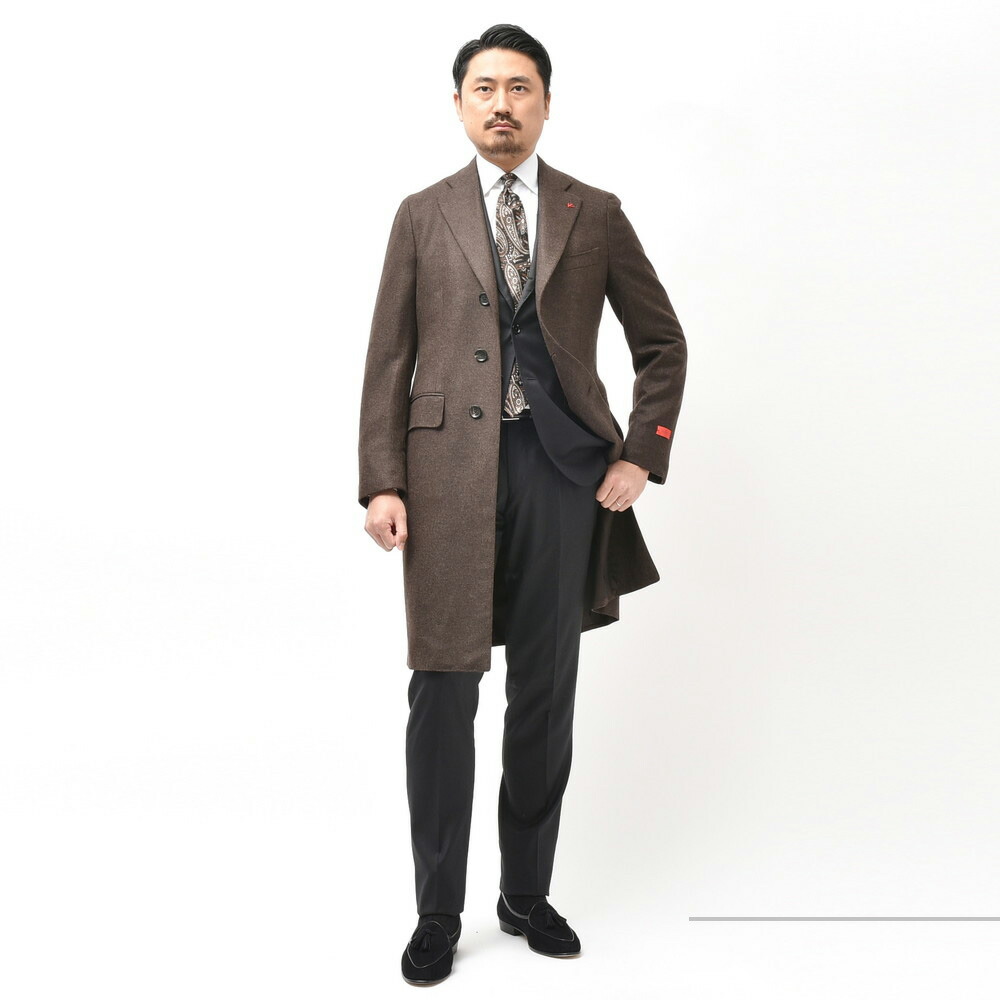 ISAIA イザイア チェスターコート これぞ紳士の本懐！ISAIA（イザイア
