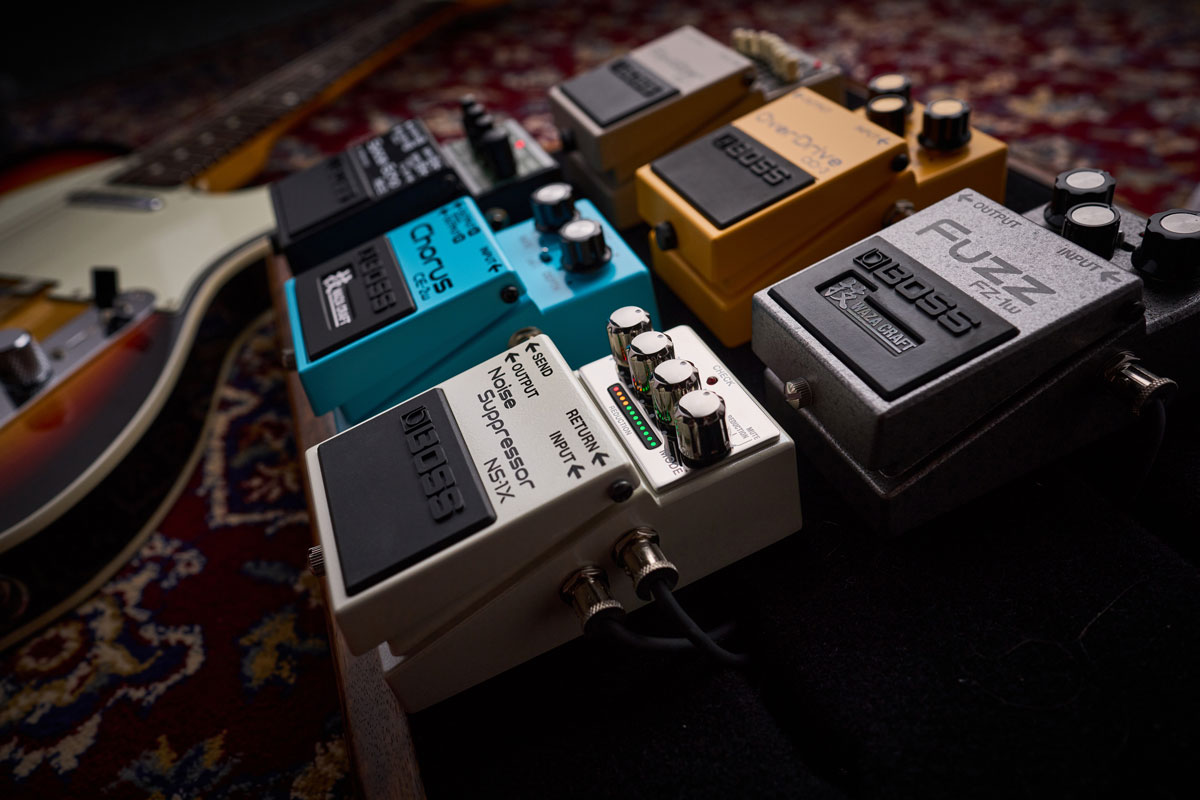 BOSSより、独自の技術を駆使した次世代のノイズ・サプレッサー“NS-1X