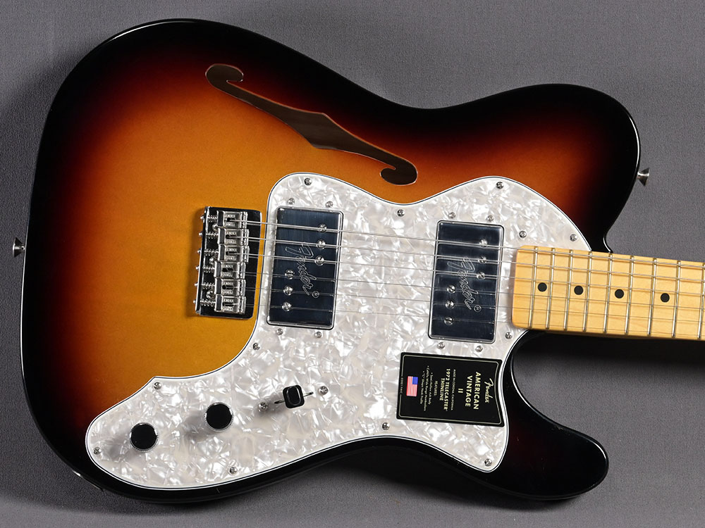 Fender Telecaster Thinline 1972 American Vintage II 3-Tone