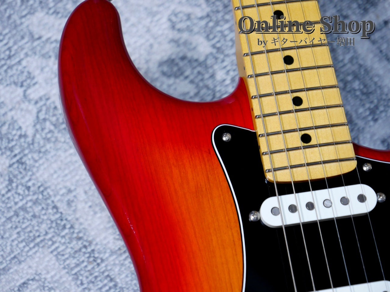 USED 2024s K.Nyui Custom Guitars KNST MH Cherry Sunburst / Maple