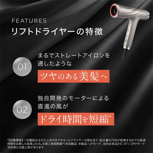 月額3,980円レンタルプラン：ヤーマン リフトドライヤー スマート