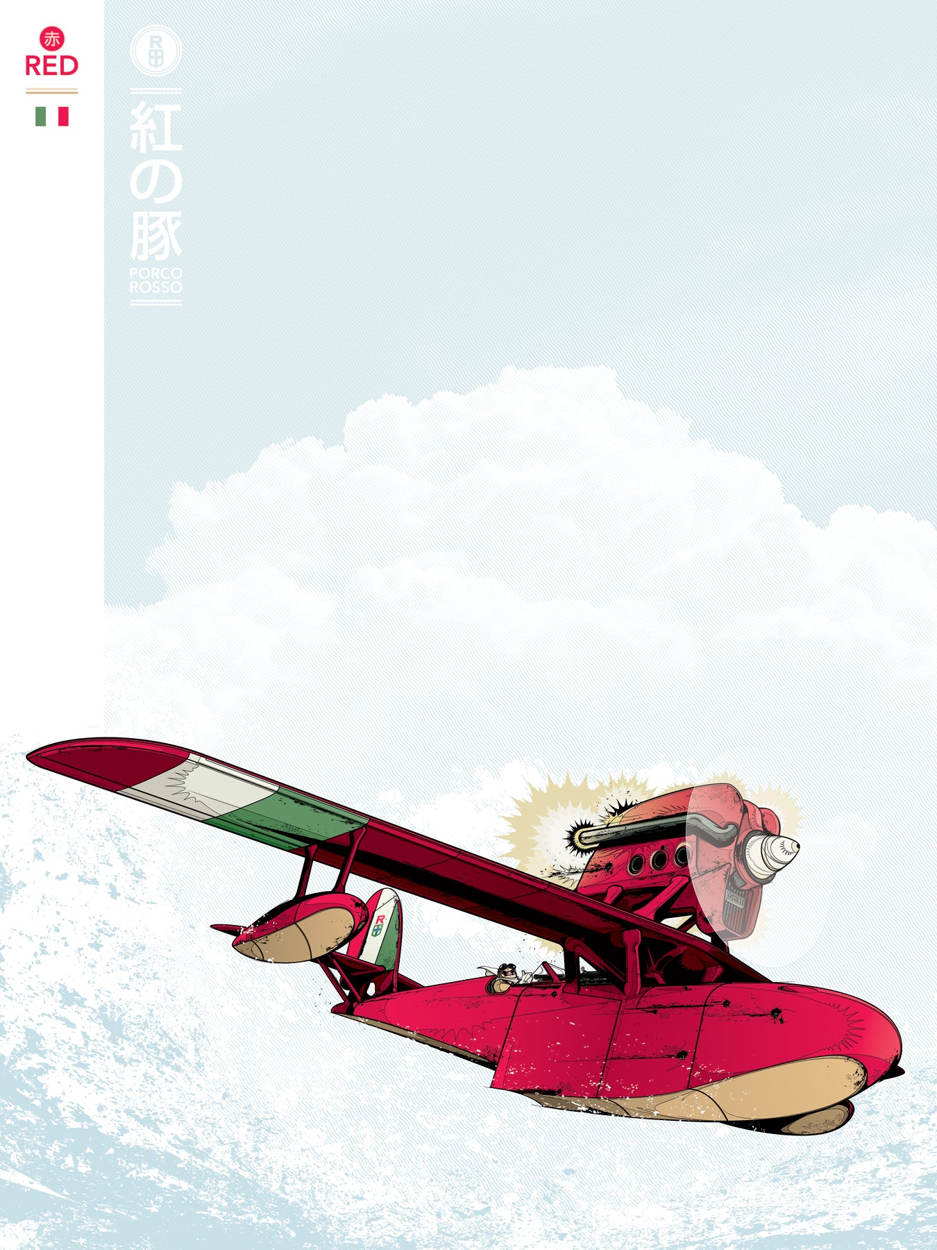 Porco Rosso - Savoia S.21 FOLGORE