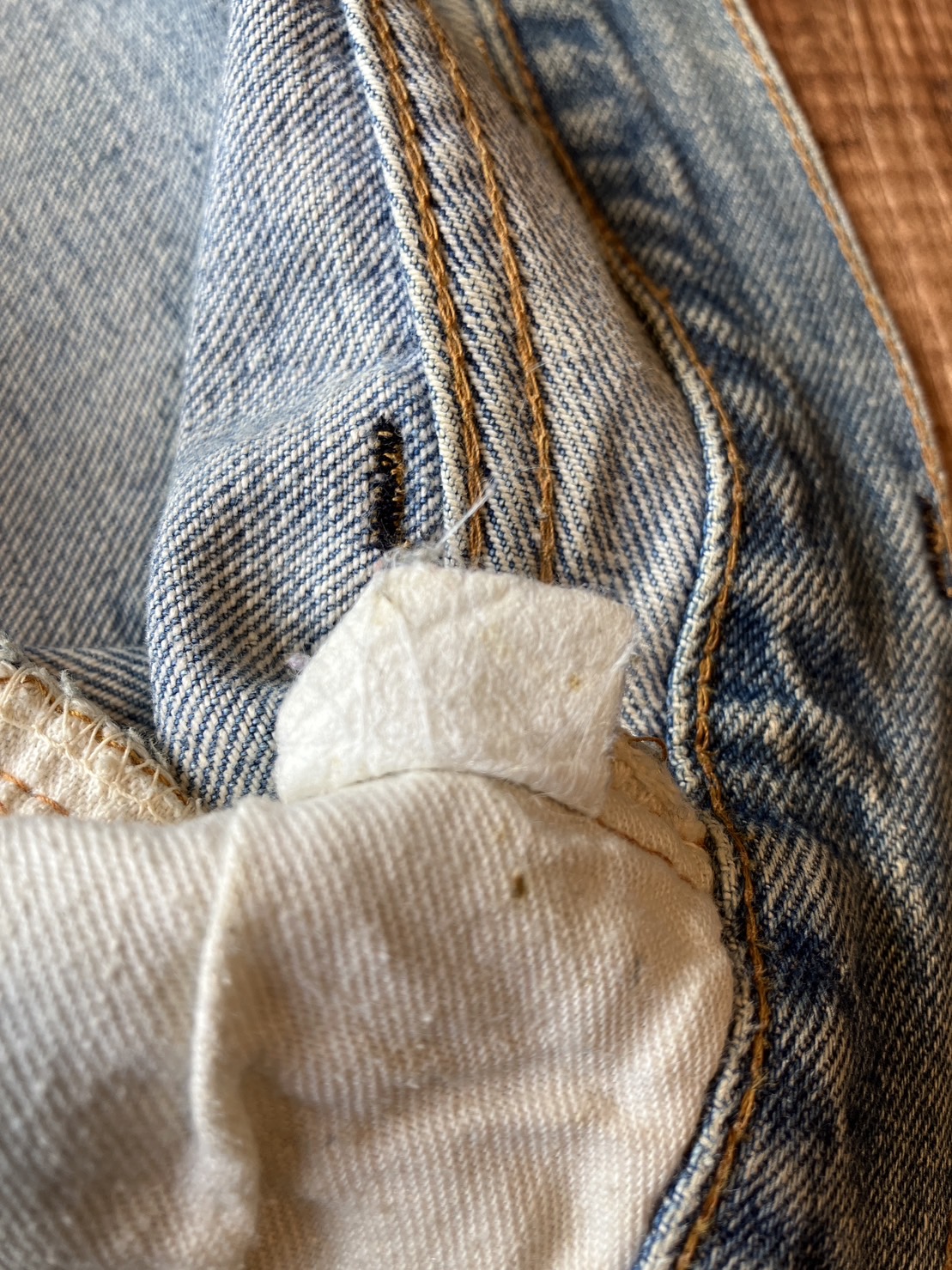 第203回（動画有）リーバイス501 66前期 均等V 1975年2月？ 6番工場