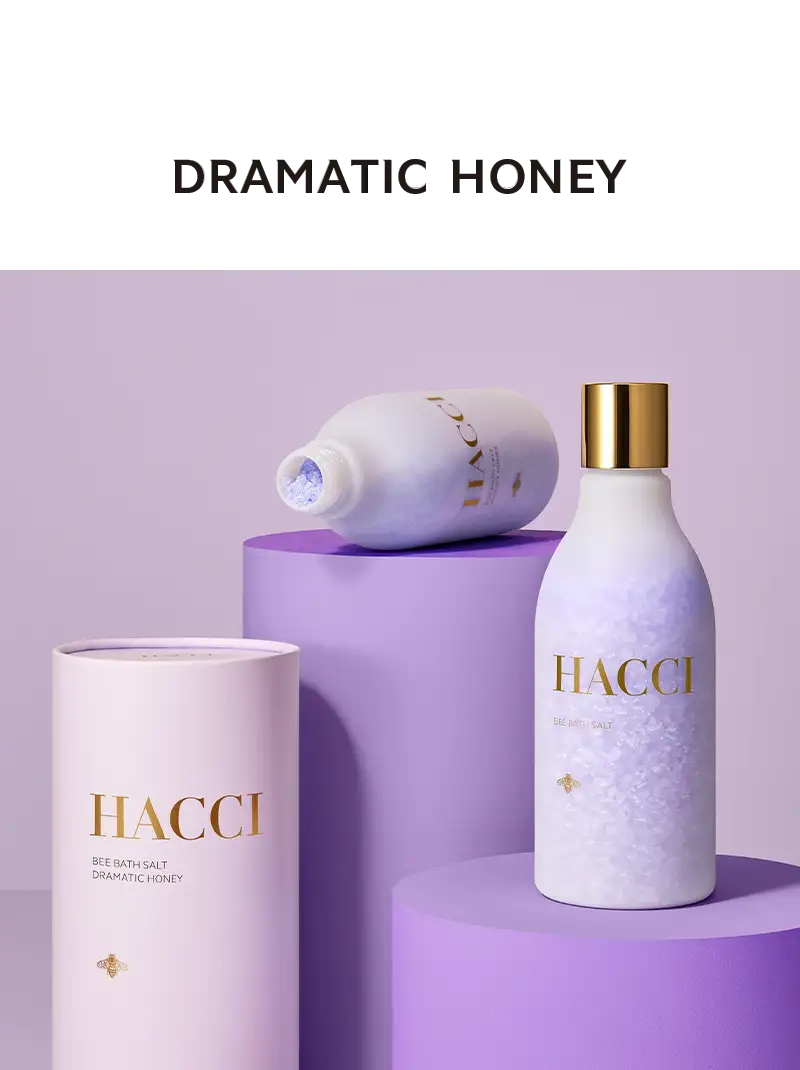 BEE バスソルト ドラマティックハニー｜HACCI公式オンラインストア