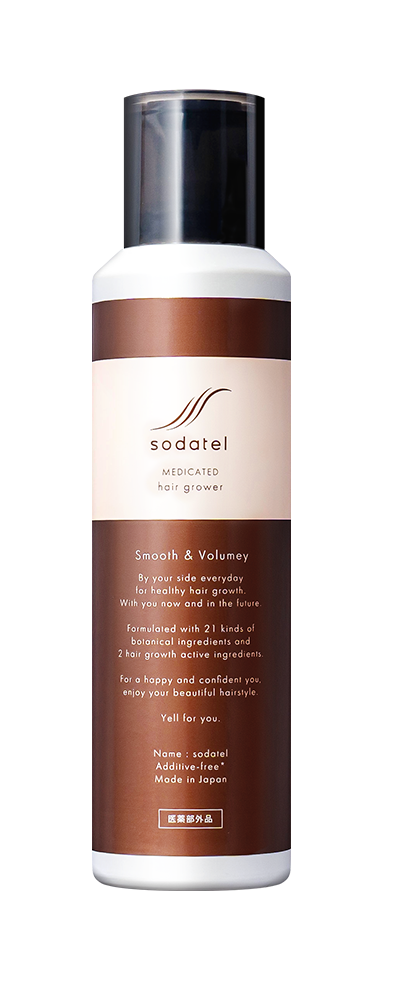 ソダテル(sodatel) 薬用炭酸ヘッドスパ育毛剤公式サイト