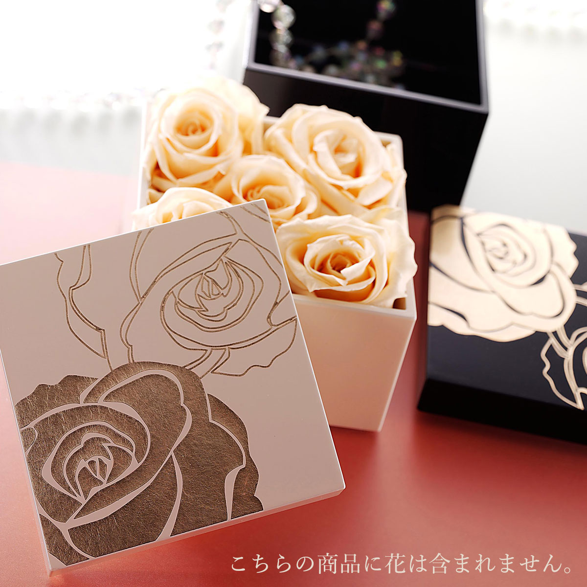 オフリールロゼ ジュエリーボックス(黒)