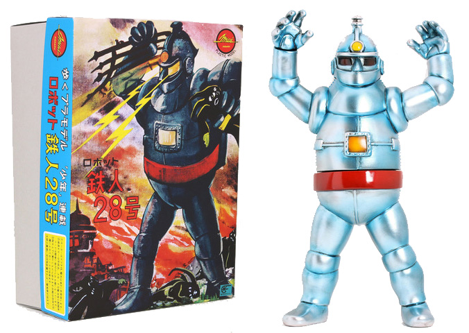 ソフビ情報】シカルナ工房「鉄人28号」ソフビ再入荷 | 墓場の画廊