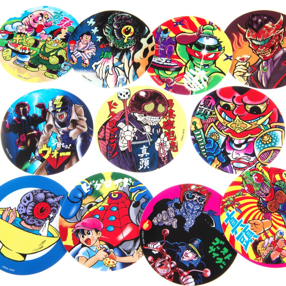 商品情報】《RHND展 復活!初代真頭玩具》リアルヘッドのキャラが昔