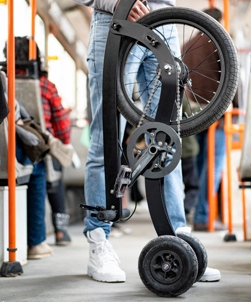 Halfbike | コンパクトで軽量な立ち漕ぎ自転車でどこでも一緒に！