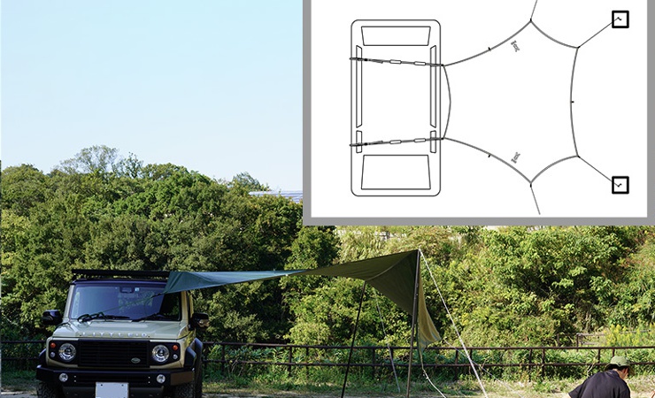 DODのカートゥギャザータープの紹介