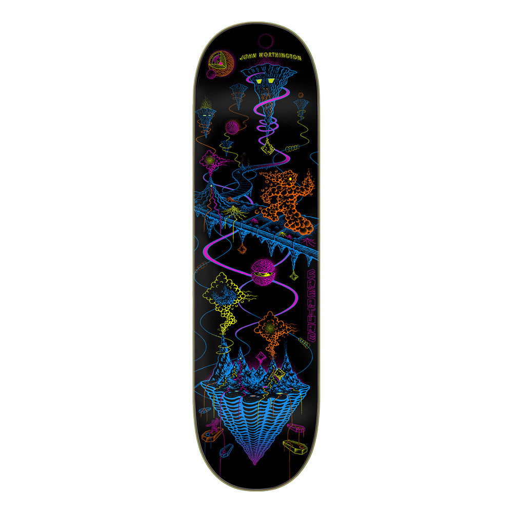8.6in x 32.11in WORTHINGTON XPLORATION VX PRO SKATEBOARD DECK