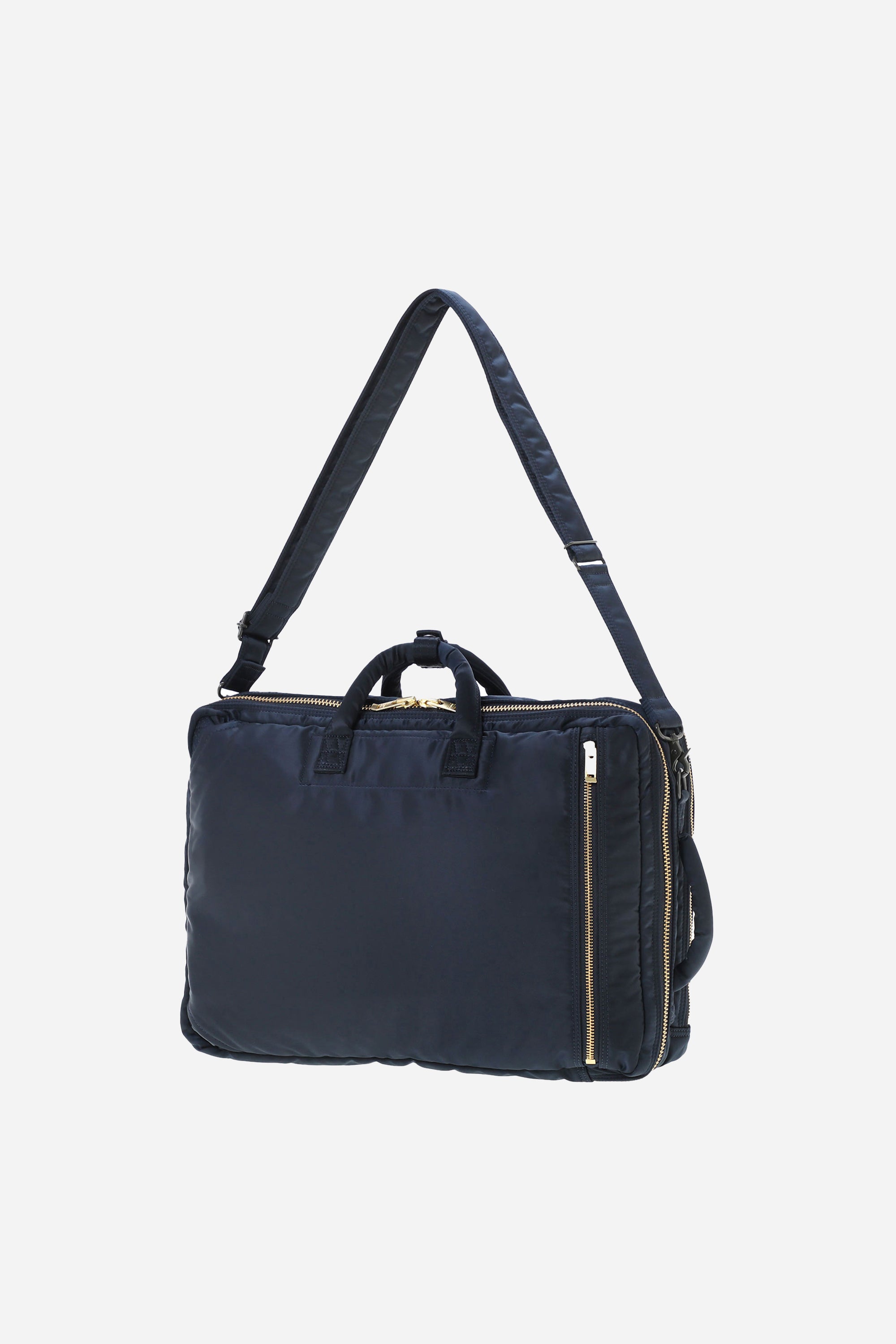 Porter Yoshida & Co. Tanker 3Way Document Bag (W-Zip) Navy