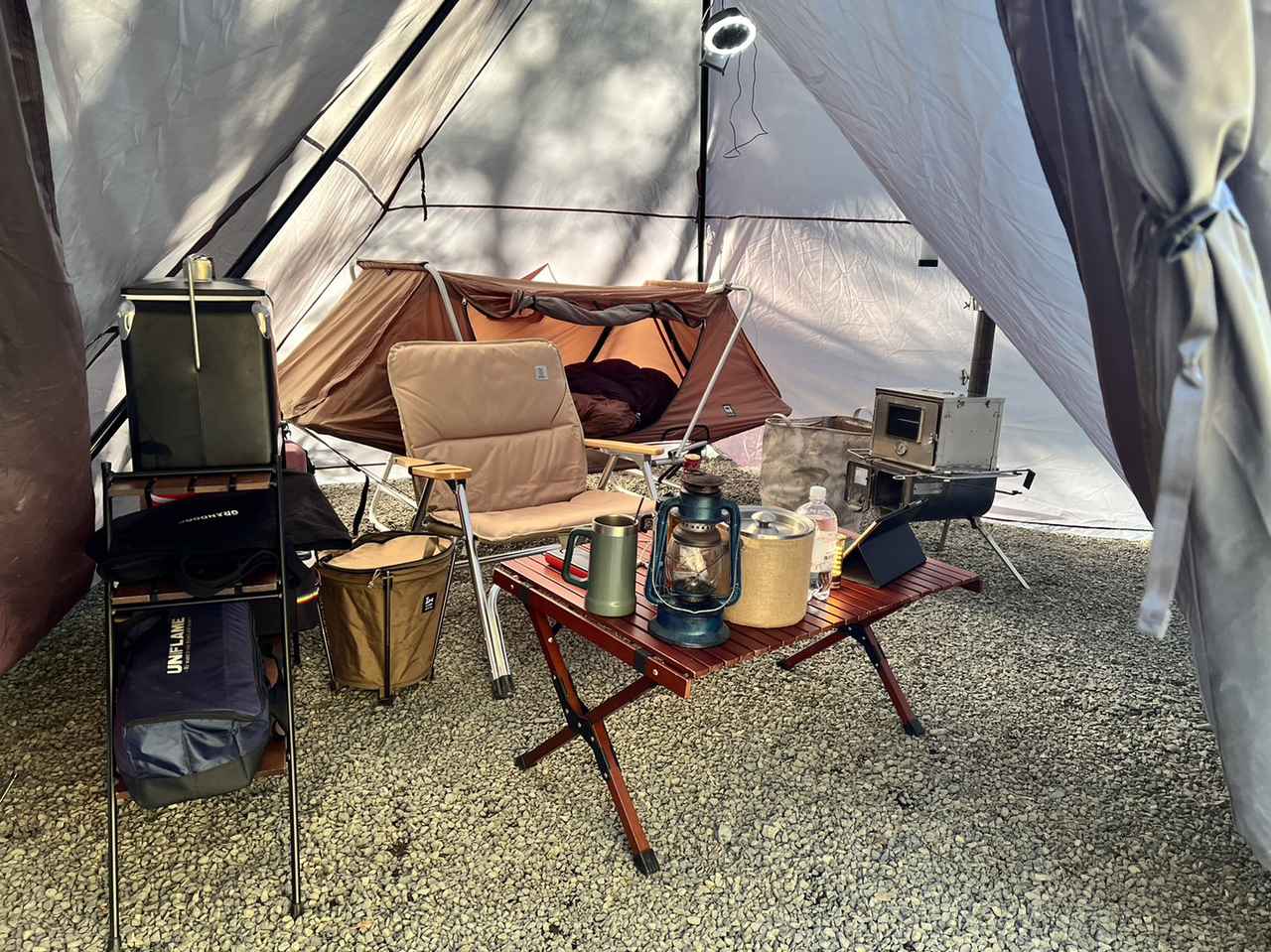 雨用最強ソロテント！テンマクデザイン「サーカスST DX ブラック