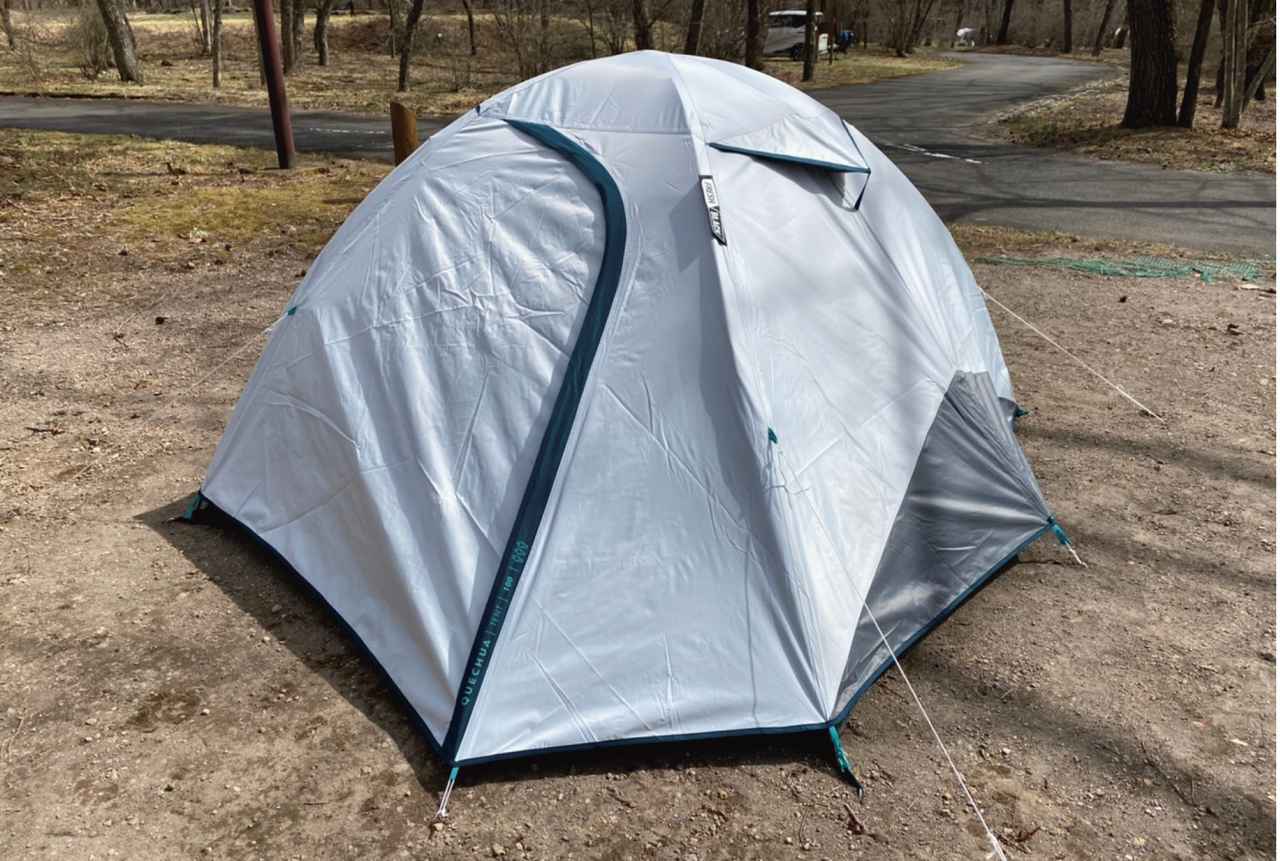 2～3人向きデカトロンテントレビュー】ケシュア「MH100 FRESH&BLACK