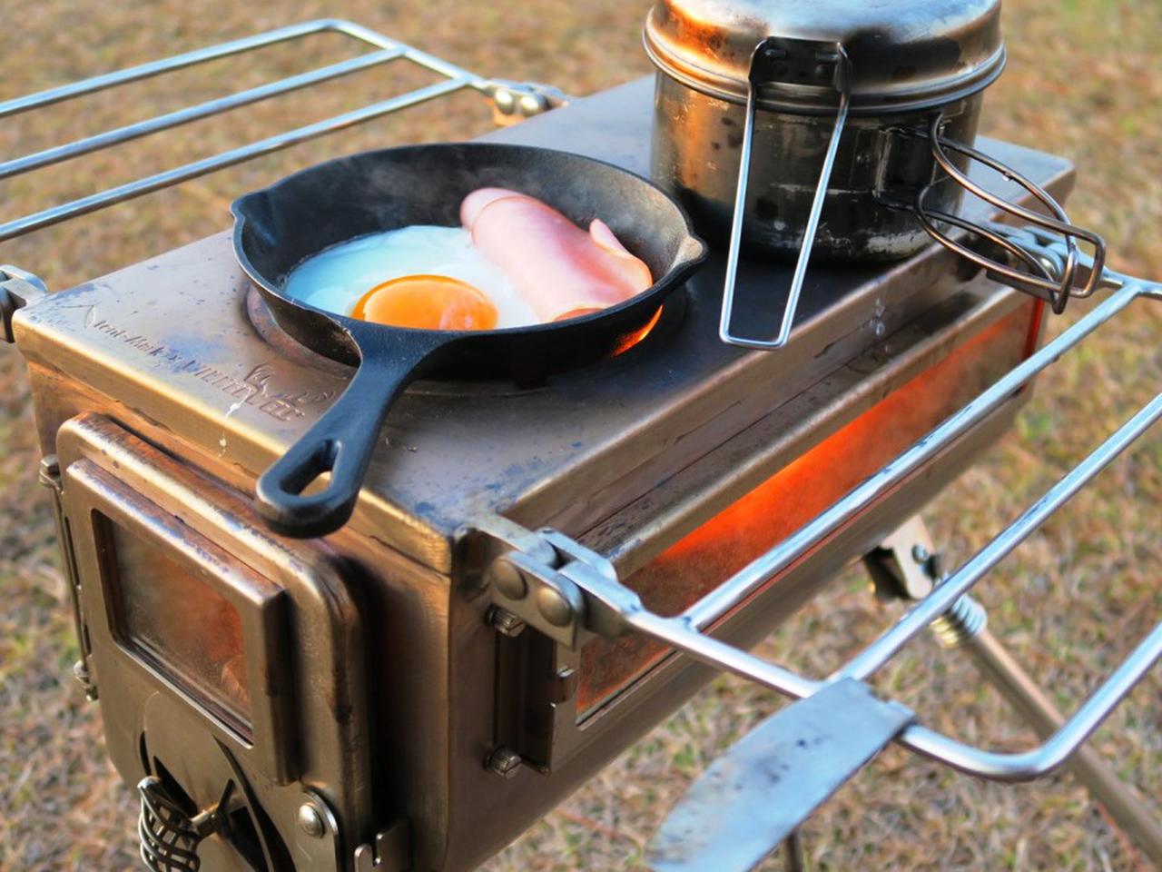 キャプテンスタッグ薪ストーブKAMADO】簡単設営方法と活用術をご紹介