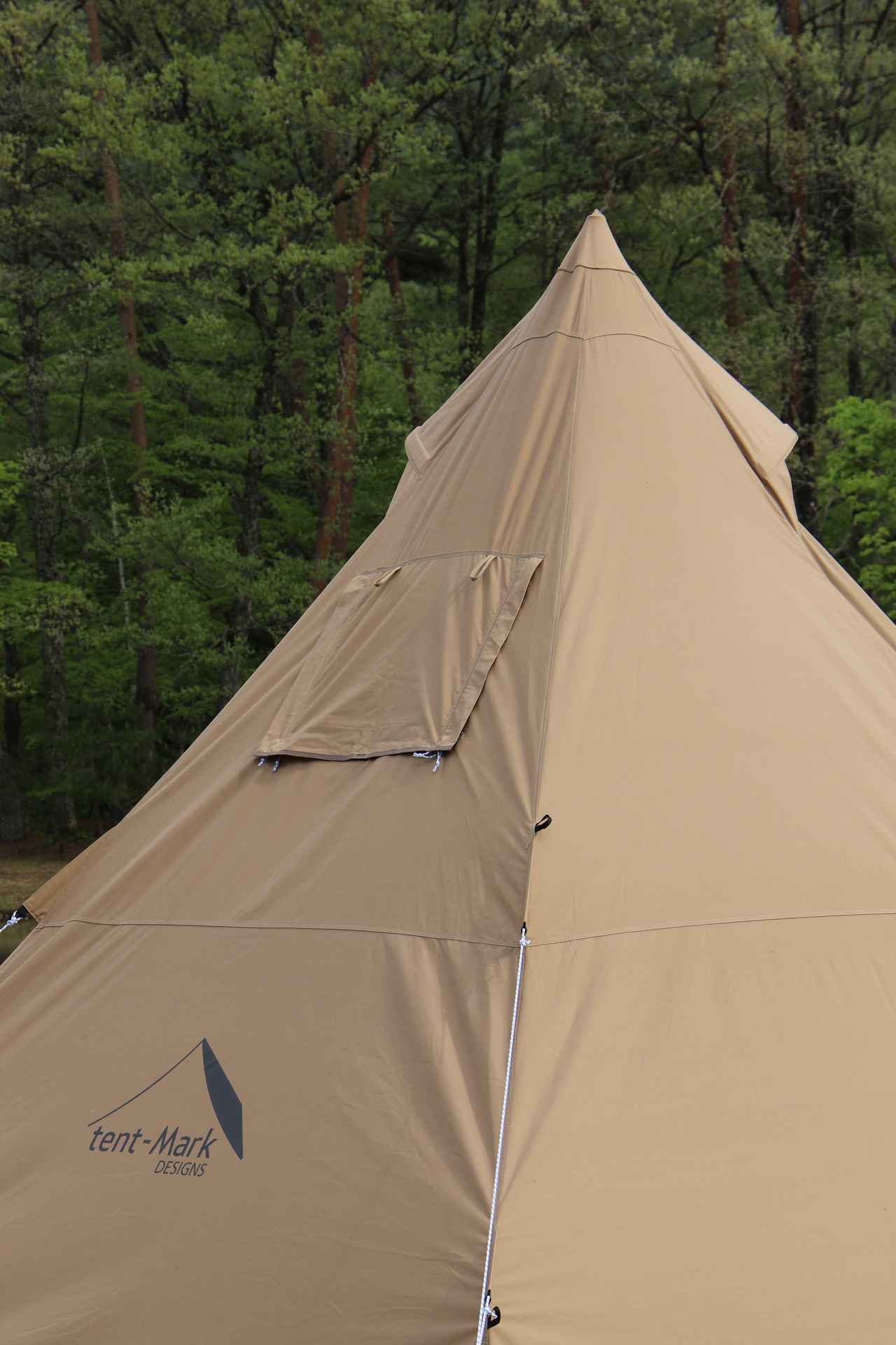 煙突穴付きモデル登場！tent-Mark DESIGNS『サーカスTC+ チムニー