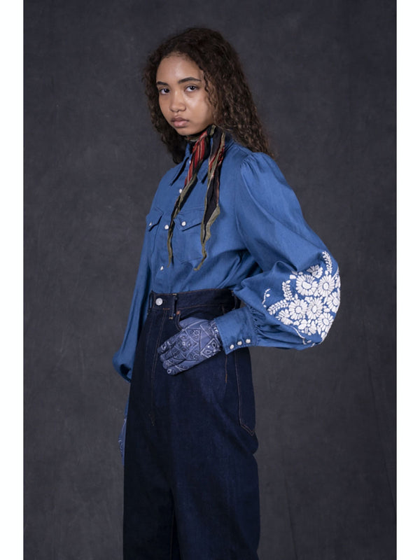 Kapital Leather Cookie Bandana Gloves – HARUYAMA