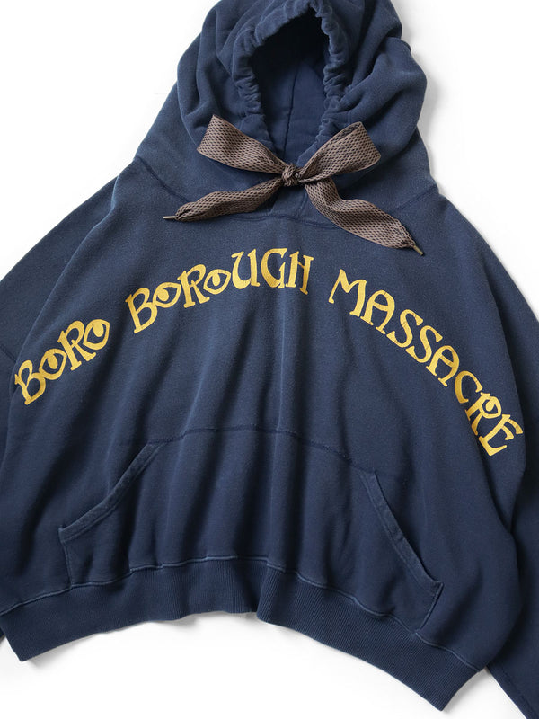 Kapital Fleece Devil Hoodie (BORO BOROUGH MASSACREpt) sweater