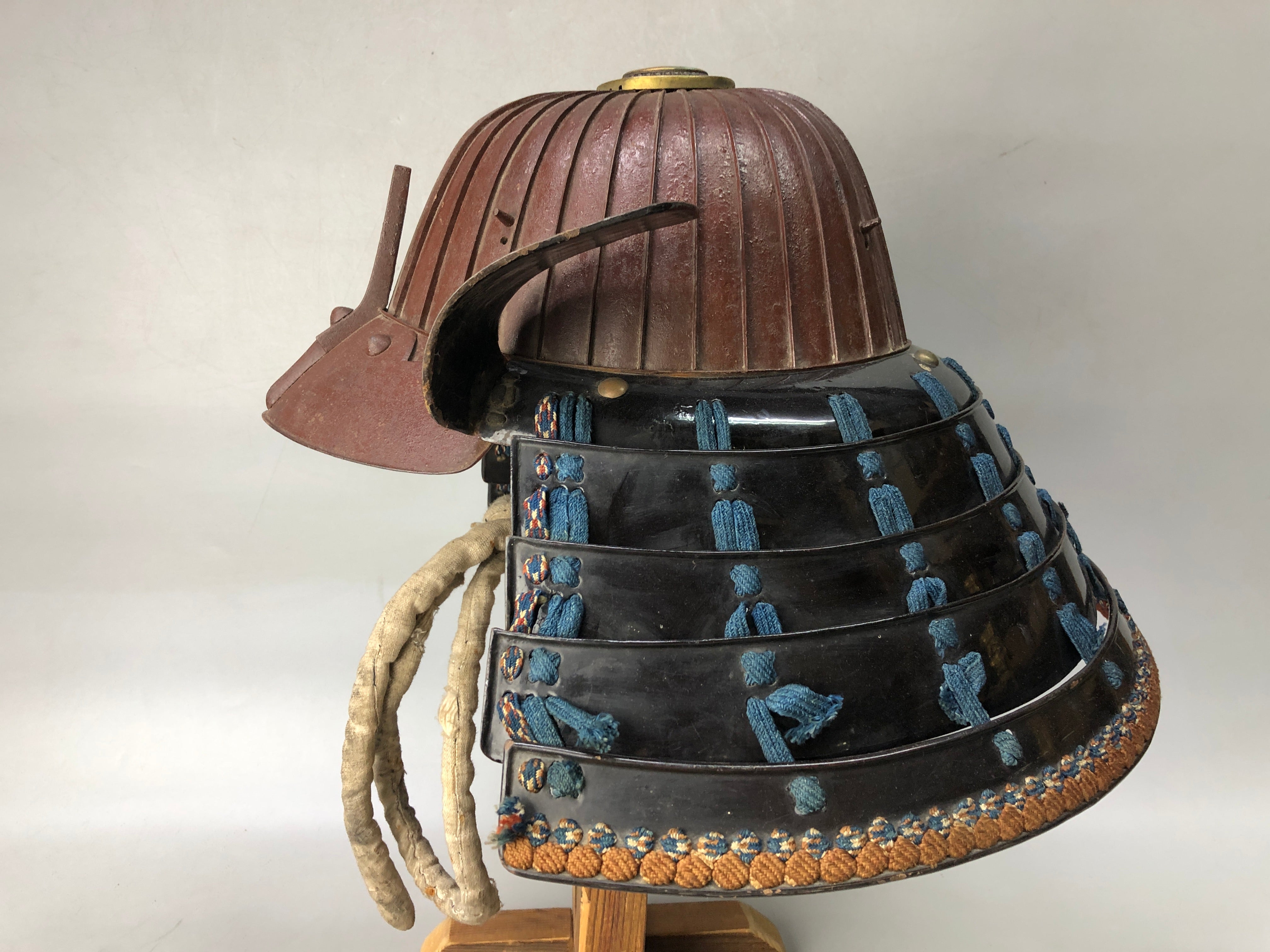 Y7987 KABUTO 32 seam Samurai helmet iron armor Japan antique arms