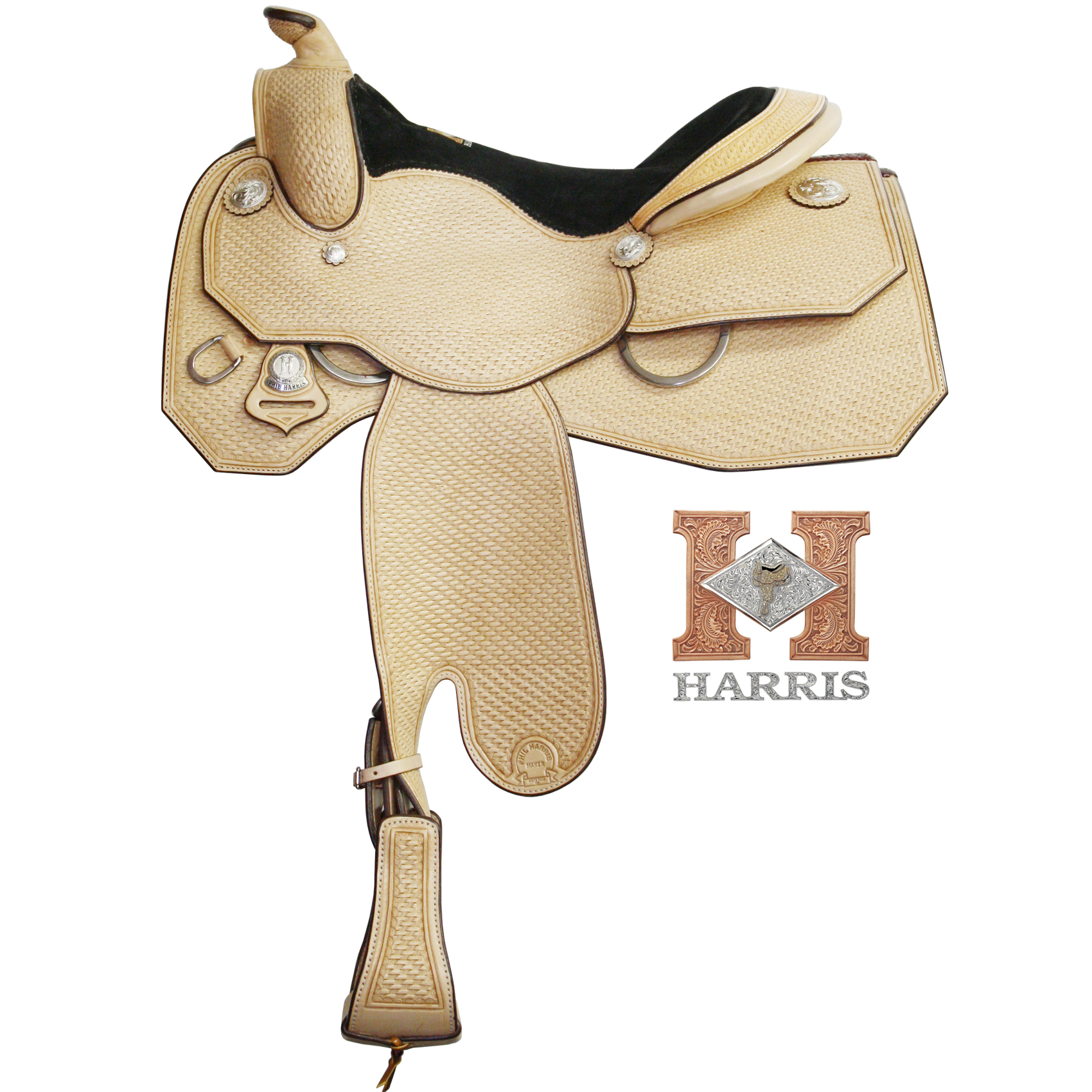 Carved Work Saddle – Harris Leather & Silverworks | Legendary