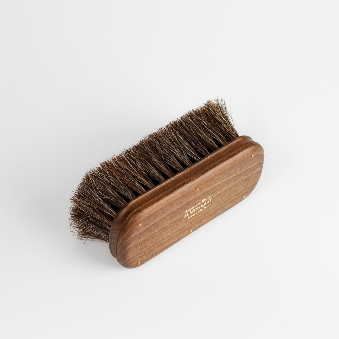 手植え馬毛ブラシ【紗乃織刷毛】| M.MOWBRAY - エムモウブレイ – 林五