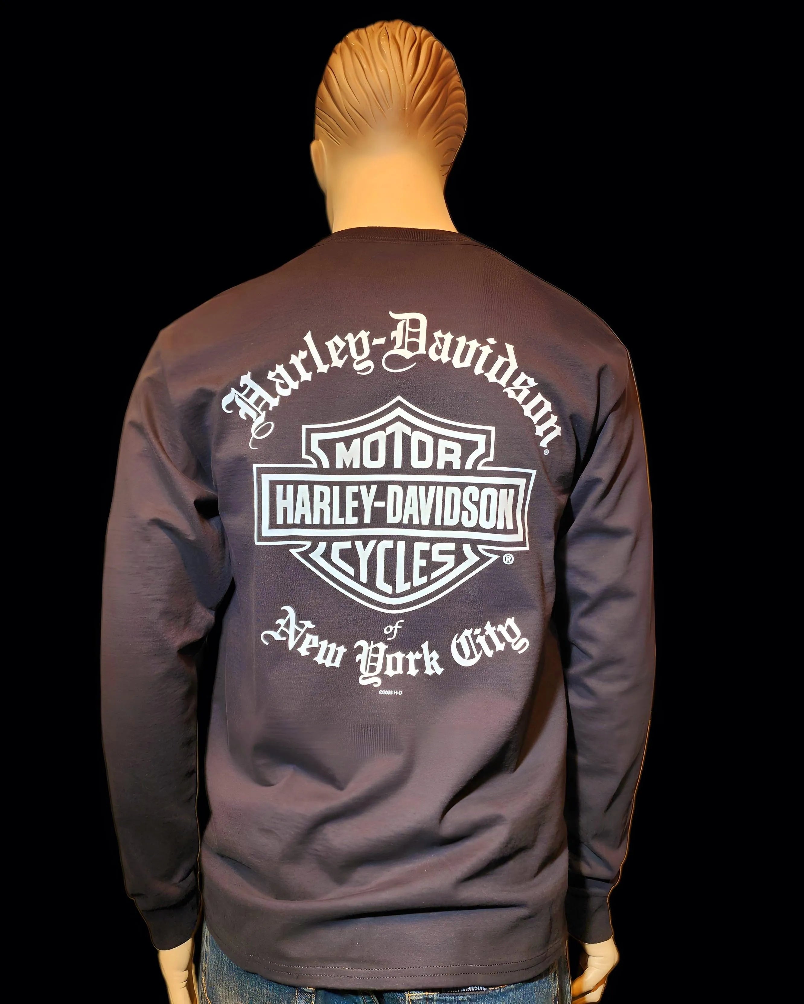 Harley Davidson Of NYC Men's Dealer Old English T-shirt